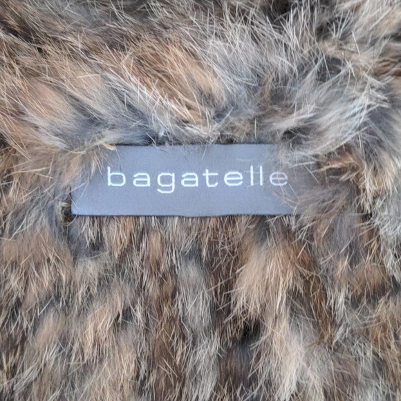 Bagatelle Fur Vest Size Small - Picture 6 of 8
